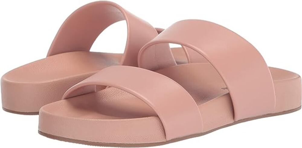 Amazon Essentials Women's Two Band Slide Sandal Dusty Pink Size 5 NWT